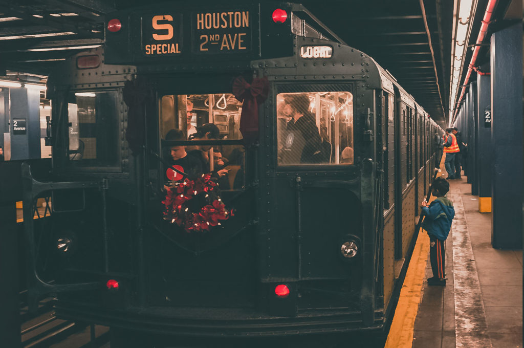 Nostalgia Train BK FlatbushAve NYC